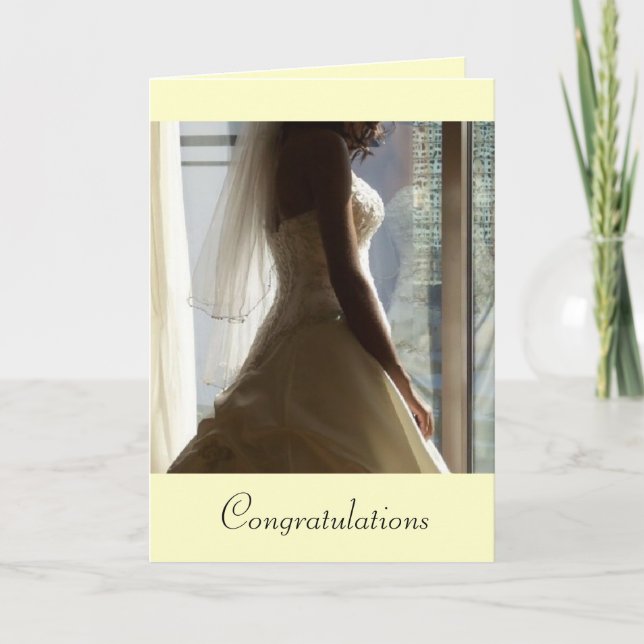 Cartão Dia de Casamento (Frente)