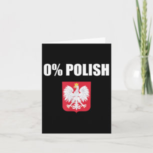 Cartão Dia de Dyngus polonês de zero por cento segunda-fe