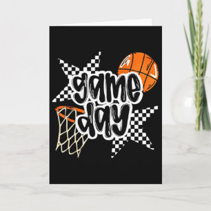Cartão Dia de Jogo do Jogador Sketll Xadrez Sketll Fã Mãe