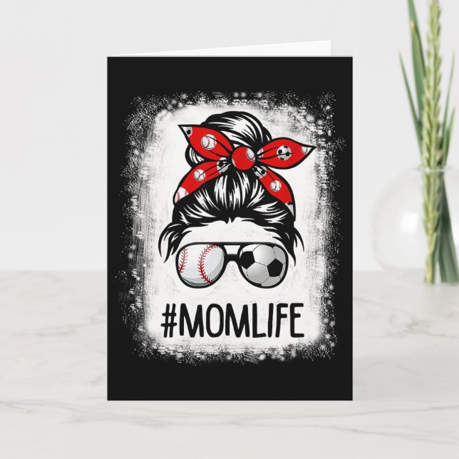 Cartão Dia de Jogo Venda Coque Desarrumado Futebol Vida d (Frente)