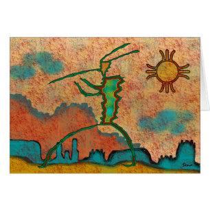 Cartão Dia de Kokopelli