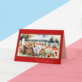 Cartão Dia de Lembrança