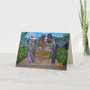 Cartão Dia de los Muertos