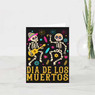 Cartão Dia De Los Muertos Fantasia Dia Do Governo