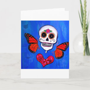 Cartão Dia De Los Muertos — Pintor de Açúcar