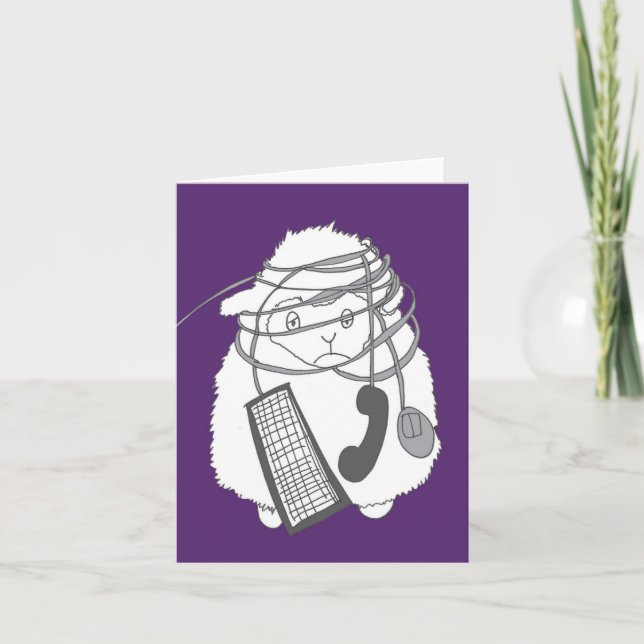 Cartão Dia de Luta no Trabalho (Frente)