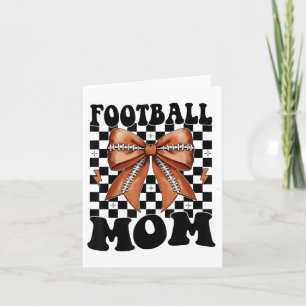Cartão Dia De Mãe Do Arco De Futebol Coquette Para A Mãe