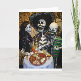 Cartão Dia de Muertos
