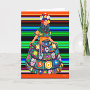 Cartão Día de Muertos