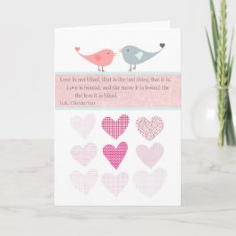 Cartão Dia de os namorados