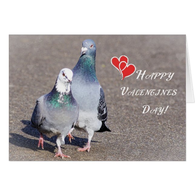 Cartão Dia de os namorados (Frente Horizontal)