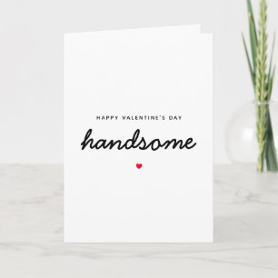 Cartão Dia de os namorados bonito Namorado Husband Fiancé