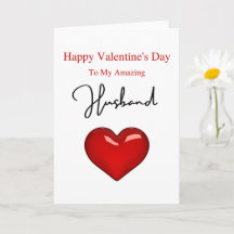 Dia de os namorados Marido Incrível