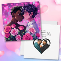 Dia de os namorados Personalizado de Animação LGBT