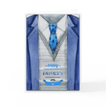 Dia de os pais - Acoplamento de Aquarela