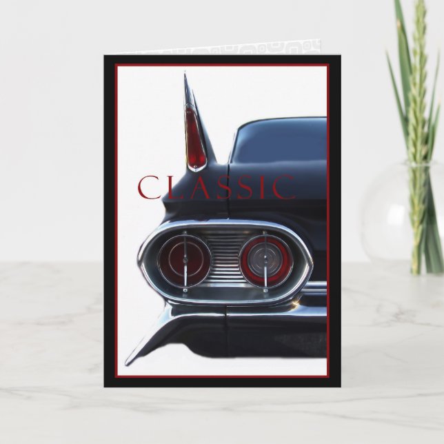 Cartão Dia de os pais Clássico (Frente)