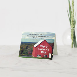 Cartão Dia de os pais Cristão Lorde Abençoe Você Bíblia V