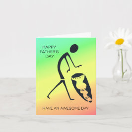 Cartão Dia de os pais de Celebração de Dia Especial