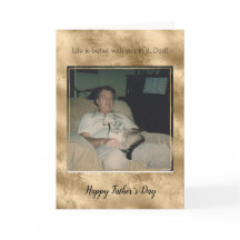 Dia de os pais Dourado