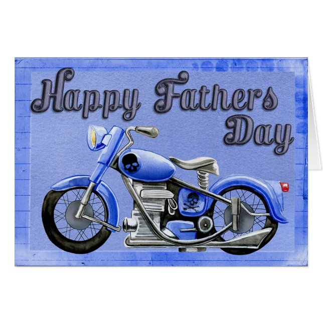 Cartão Dia de os pais Feliz (Frente Horizontal)