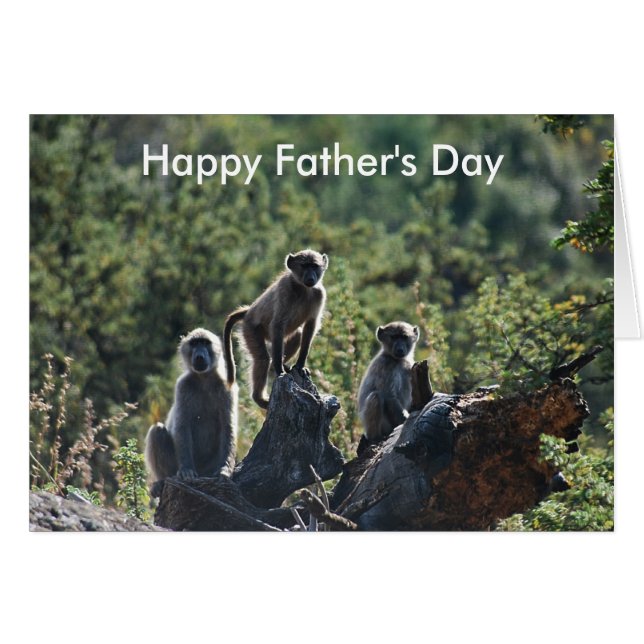 Cartão Dia de os pais Feliz (Frente Horizontal)