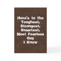 Dia de os pais Feliz de Cara Grossa