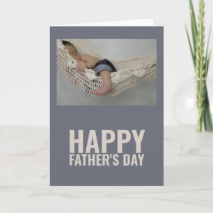 Cartão Dia de os pais Feliz de Fotografias Personalizadas