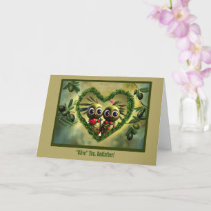 Cartão Dia de os pais Feliz de Goddad Bonito e Personaliz