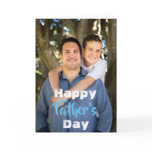 Dia de os pais feliz e personalizado.