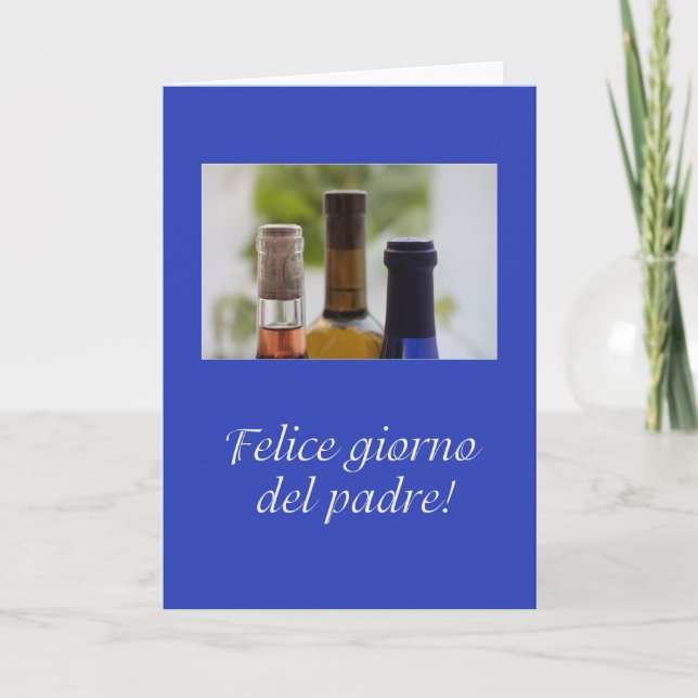 Cartão Dia de os pais feliz espanhol (Frente)