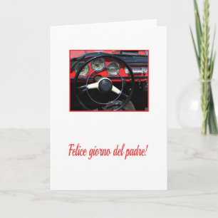 Cartão Dia de os pais Feliz Italiano