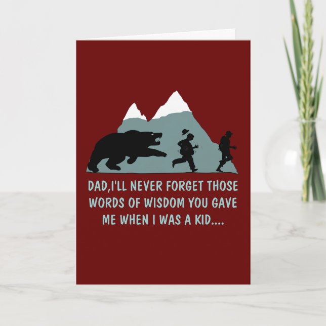 Cartão Dia de os pais Hilário (Frente)