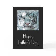 Dia de os pais Tigre Branco