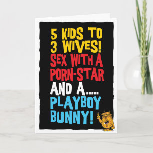 Cartão Dia de os pais.....Trump