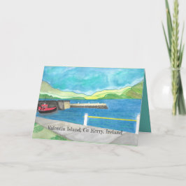 Cartão Dia de Patrick, Rua da Ilha de Valentia