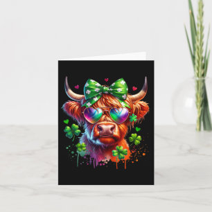 Cartão Dia de São Patrício De Dia de São Patrício De Vaca