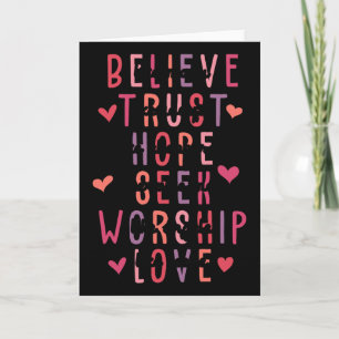 Cartão Dia de São Valentim Cristão Jesus Religioso Dia do