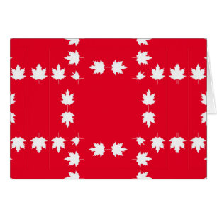 Cartão dia do Canadá