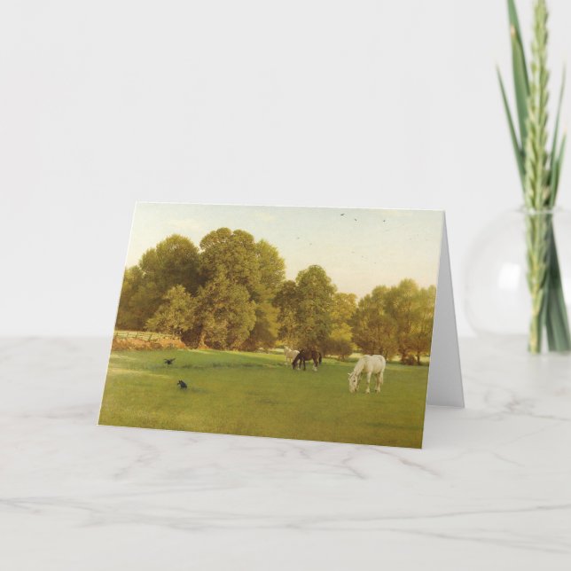 Cartão Dia do Descanso, Wallingford | George Dunlop Lesli (Frente)