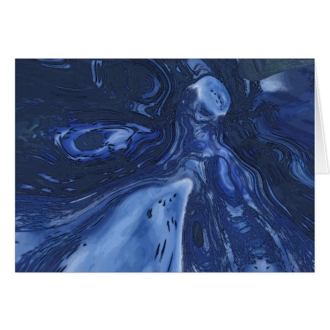 Cartão Dia do golfinho (Frente horizontal)