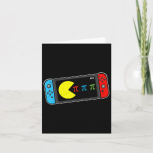 Cartão Dia do Jogo Pi Gamer Professor de Matemática Crian