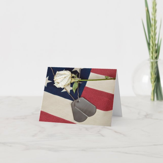 Cartão Dia do Memorial (Frente)