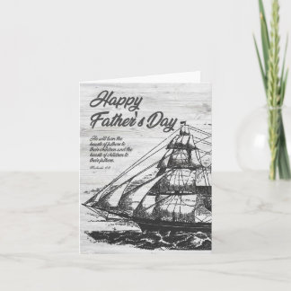 Cartão Dia do Pai com Verso da Bíblia