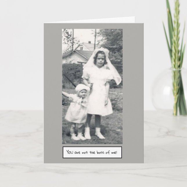 Cartão Dia dos Chefes (Frente)