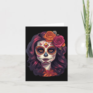Cartão Dia Dos Mortos La Catrina Dia Do Governo