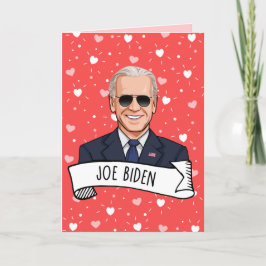 Cartão Dia dos Namorados de Joe Biden