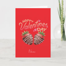 Dia dos Namorados Morango Doce Personalizado 