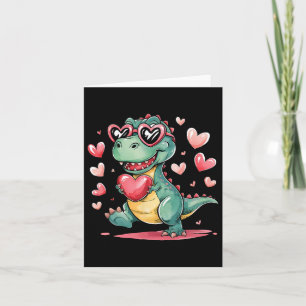 Cartão Dia dos Namorados T-rex Dinossauro Amor Mulheres L