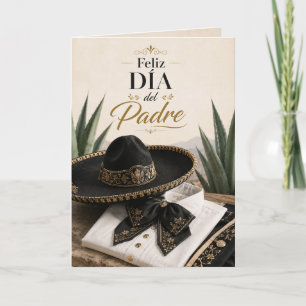 Cartão Dia dos Pais Charro Mexicano   Feliz Dia dos Pais