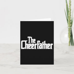 Cartão Dia dos Pais Cheerfather Líder de Torcida